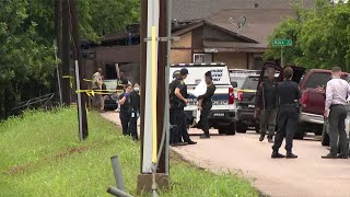 Man shoots woman to death, takes off with their 2-year-old child before turning gun on himself, HPD