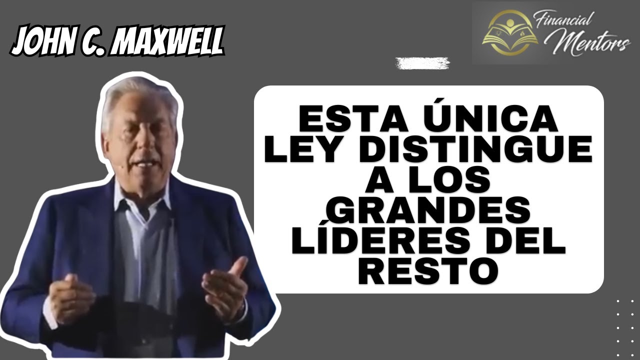 Esta ÚNICA Ley Distingue a los Grandes Líderes del Resto