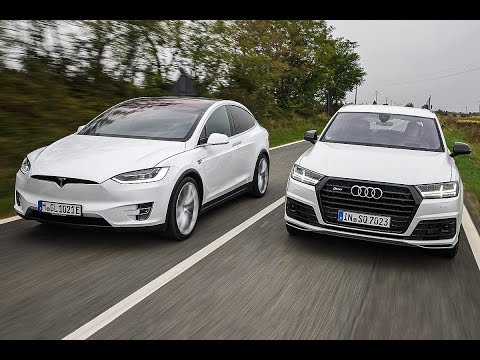 2017 Audi SQ7 vs 2016 Tesla Model X