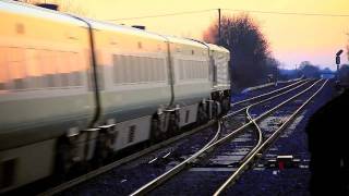 preview picture of video 'Irish Railways Cork - Dublin :GM 200 Class Express's, Sallins, Co Kildare'