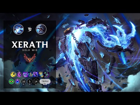 Xerath Mid vs Talon - BR Grandmaster Patch 12.15