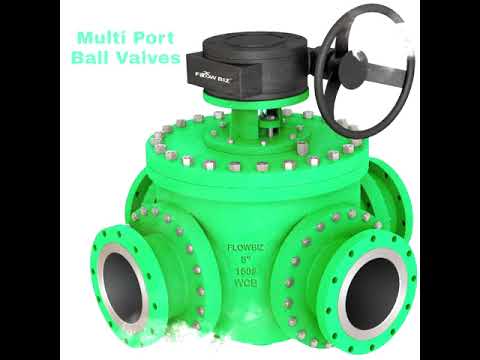 Trunnion mounted ball valve 3 piece, for industrial, size: 2...
