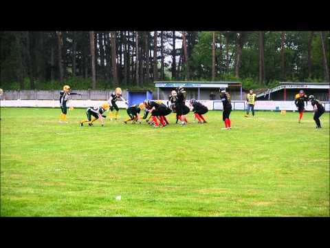 U19 Limburg Shotguns vs U19 Andenne Bears Part 2 9vs9