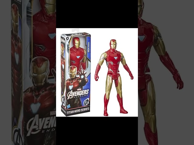 Vídeo relacionado con Marvel Peluche Iron Man 20 cm, juguete para niños +3 años (Mattel GYT41), Exclusivo en Amazon