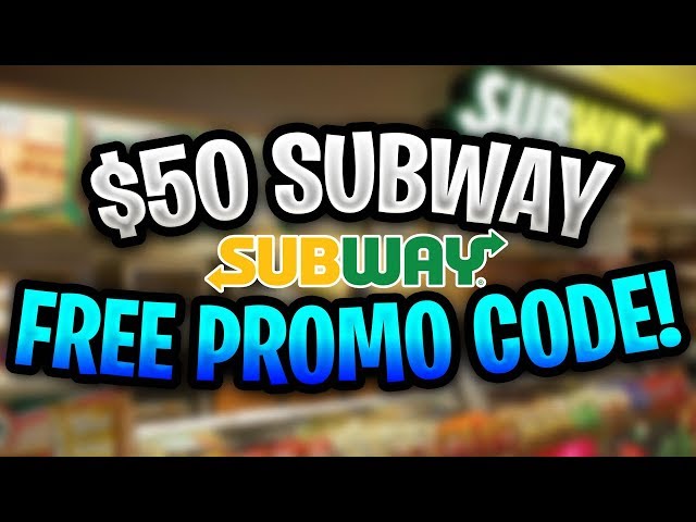 How To Get Free Subway Points