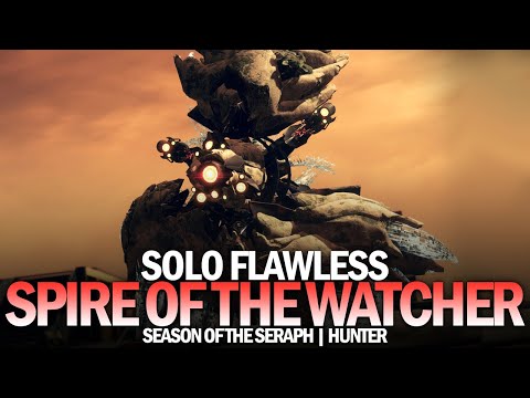 Solo Flawless Spire of the Watcher Dungeon (Hunter) [Destiny 2]