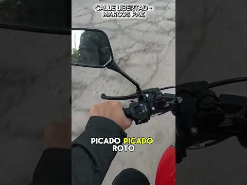 TODAS LAS CALLES ROTAS EN MARCOS PAZ ¿Y MIS IMPUESTOS QUE PAGO? #argentina #motovlog