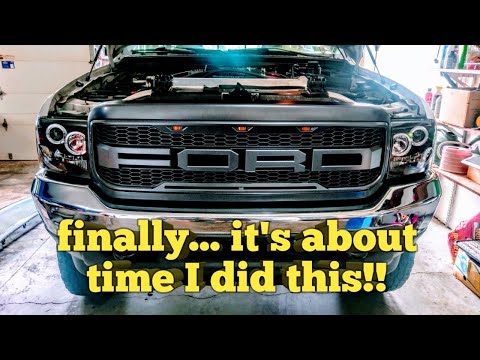Raptor Style Grille Super Duty