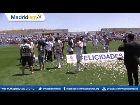 Real Madrid Castilla Celebrates Title and Promotion to Second Division