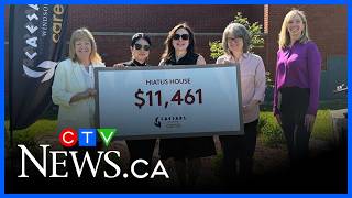$11,000 donated to Windsor's Hiatus House