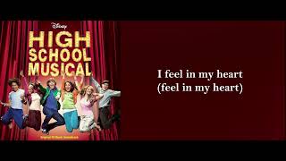 Zac Efron, Vanessa Hudgens - Start Of Something New (Lyrics)