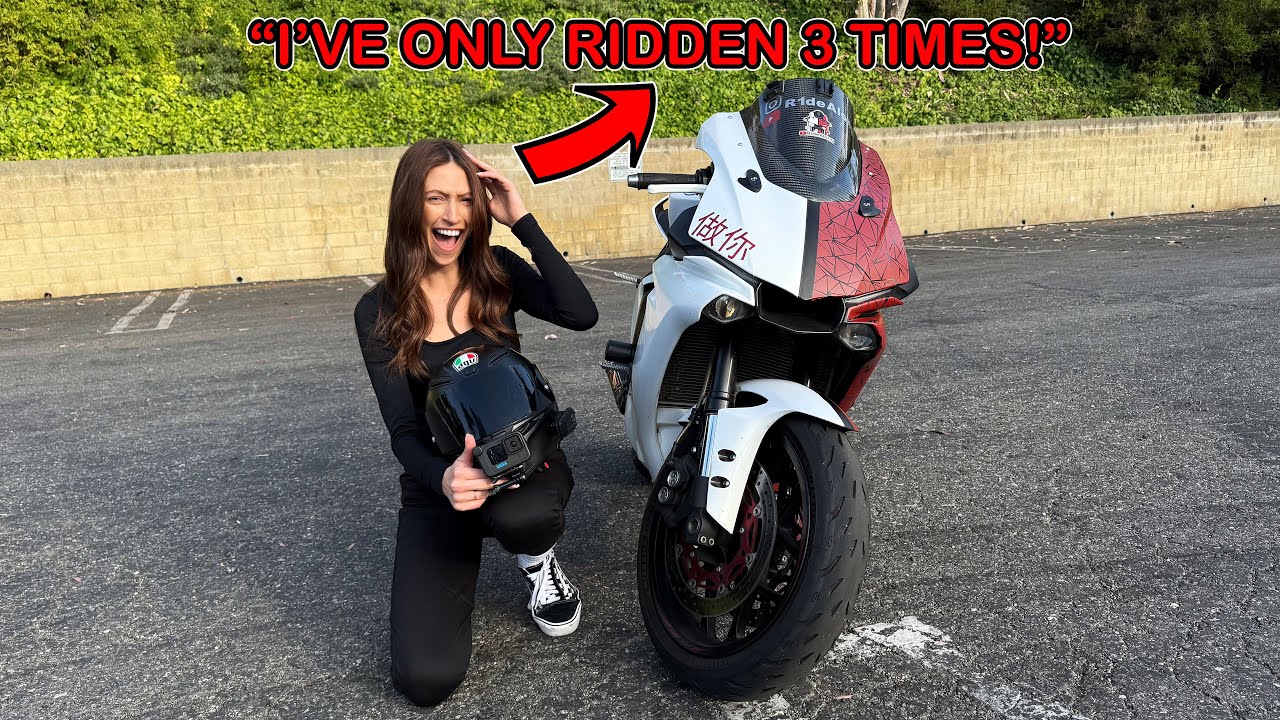 I Let Her Ride My R1!