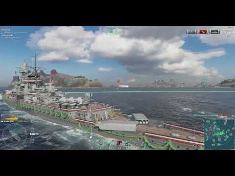 World of Warships Graf Spee (Raptor Rescue)