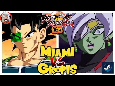 DBFZ MeDavid vs Gropis (GokuBlack, Zamasu, Vegeto) Vs (SuperBaby2, Zamasu, Frieza)