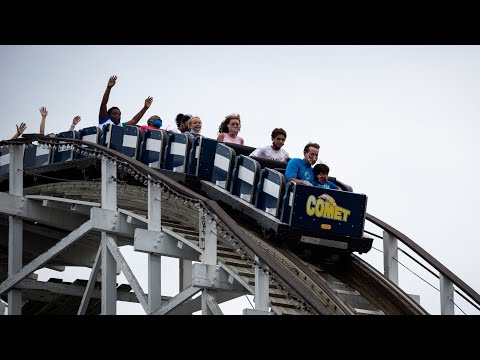 Off-ride footage of a Comet train