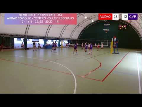SEMIFINALE PROVINCIALE U14 AUDAX POVIGLIO - CENTRO VOLLEY REGGIANO
