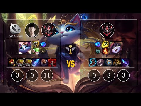 VG Hang Yuumi vs Lulu Sup - KR GrandMaster Patch 10.11