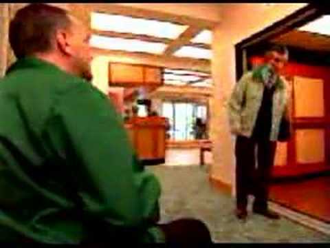 Alan Partridge - Talking about graffiti on his car.