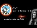 Bob Marley Is This Love Chords Lyrics