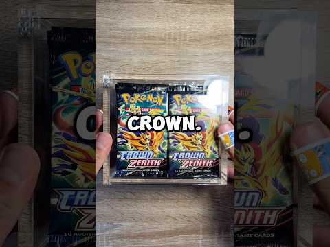 Pt. 211 of Channel Profit/Loss Series - CROWN ZENITH Booster Box Pack Opening (Part 1 of 2!) #shorts