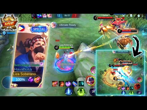 HAYABUSA BEST BUILD IN 2022 - MY TEAMMATES IS SO GOOD THEY CARRY MY HAYABUSA 😎😎