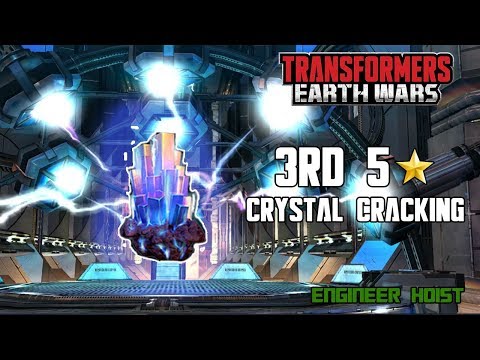 Transformers: Earth Wars  - 3rd 5 Star Crystal Cracking