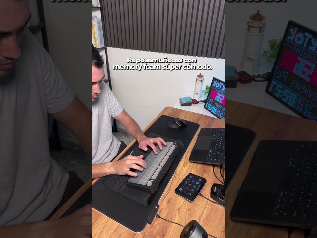 Vídeo relacionado con Gimars Reposamuñecas Ergonomicas Teclado y Mouse, Reposa Muñecas Teclado de Espuma Viscoelástica Suave con Convexo Punto de Masaje, Soporte Ordenador con Base Antideslizante PU, Gaming Gamer