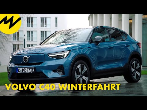 Volvo C40 Winterfahrt | Motorvision Deutschland