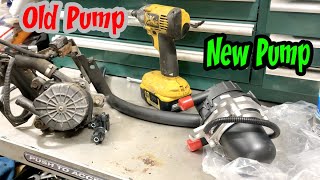 How to remove & Install a Secondary Air Injection Pump on a Chevy Express Van ENG 1 Fuse Troubleshoo