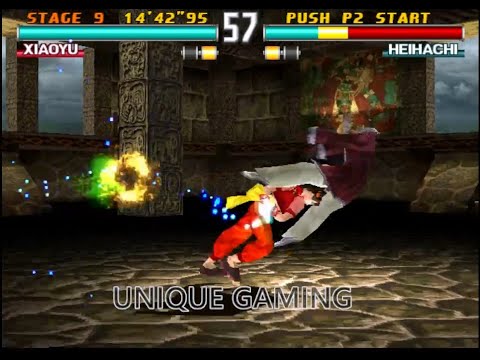 Xiaoyu with Jin Kazama Best moves  Gameplay Tekken 3 Arcade Version
