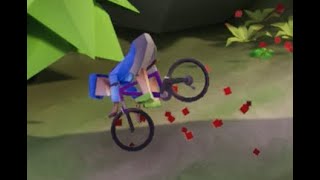 自転車で事故らないように頑張る