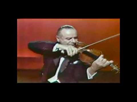 Zino Francescatti - Debussy La fille aux cheveux de lin {Restored Image}(HD)