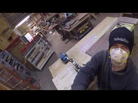 Transcendence - Episode  35 Live Edge Walnut Countertops Bus Conversion