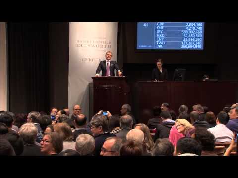 Four Huanghuali Horseshoe-Back Armchairs | 2015 World Auction Record