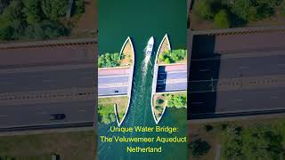 Download lagu Amazing : Unique Water Bridge :The Veluwemeer Aqueduct, Netherland's, mp3