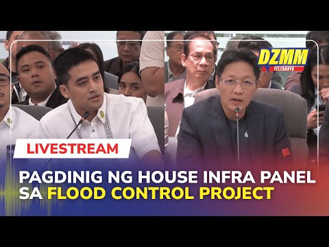 LIVE: House Infra Com probe on flood control projects | DZMM Teleradyo (09 September 2025)