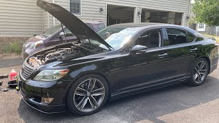 Lexus LS460 Coolant Change