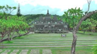 Brahma Vihara Arama Buddhist monastery or Little Borobodur in Banjar, Bali, Indonesia