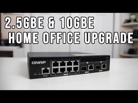 Šakotuvas QNAP QSW-M2108R-2C video