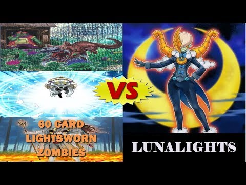 YuGiOh Duels - 60 Card Lightsworn Zombies vs Lunalights