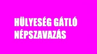 Népszavazás a kormánypropaganda tiltására