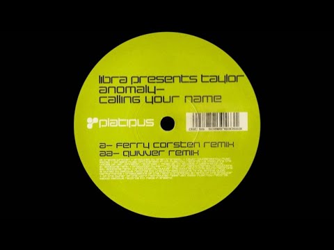 Libra pres Taylor - Calling Your Name (March 13 Speed Garage Edit)