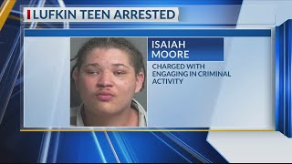 Lufkin 18-year-old arrested, charged with engaging in organized criminal activity