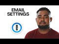 How To Set Up Email Preferences In 1Password Notifications Security Emails