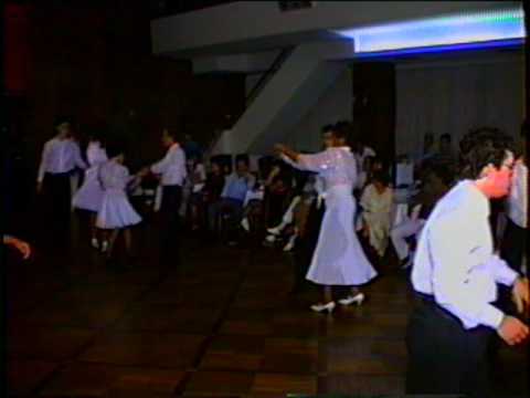 Dança de salao Bebeto Sampaio Sirio e Libanes em 1989