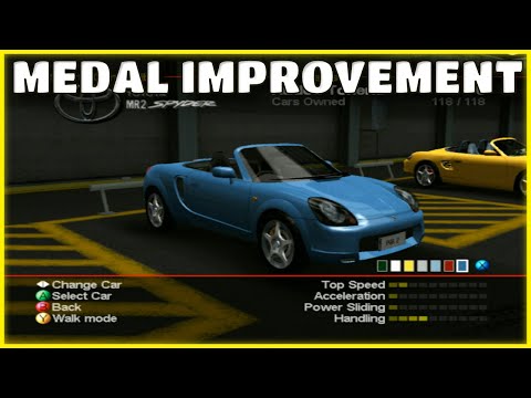 PGR2 - Toyota MR2 Medal Improvement - Street Race (2) Platinum