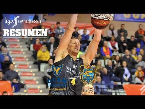 UCAM Murcia - Iberostar Tenerife (91-96) RESUMEN // Jornada 16 Liga Endesa