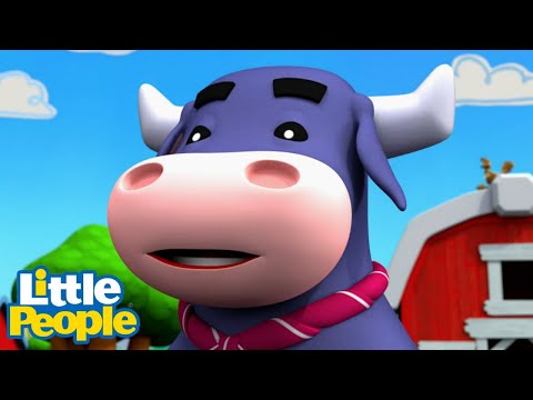 Little People | Ep 26 | The Trouble With Bulls and Frogs // Nuts for Sharing! - Kids TV Series, Kingdom Kids Zone - Little People - Fisher Price