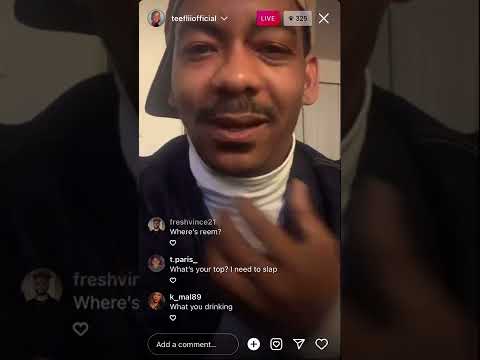Dj Mustard & Teeflii get into HEATED arguement on IG live over ????& music  ????