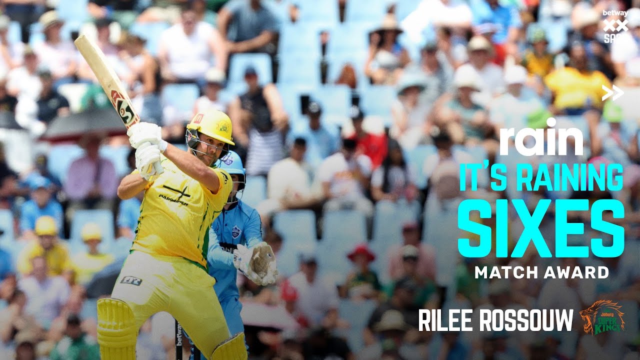 It's Raining Sixes | Rilee Rossouw | Match 2 - PCvJSK